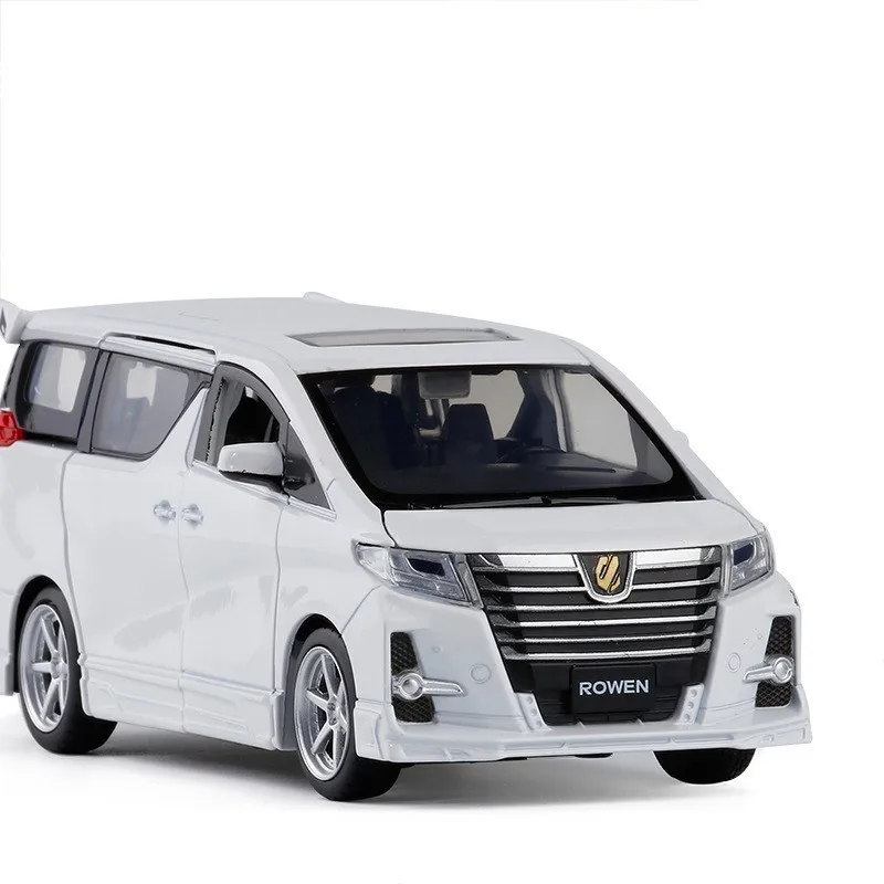 Модель автомобиля Toyota Alphard Rowen S grade литой автомобиль из сплава игрушка для детей