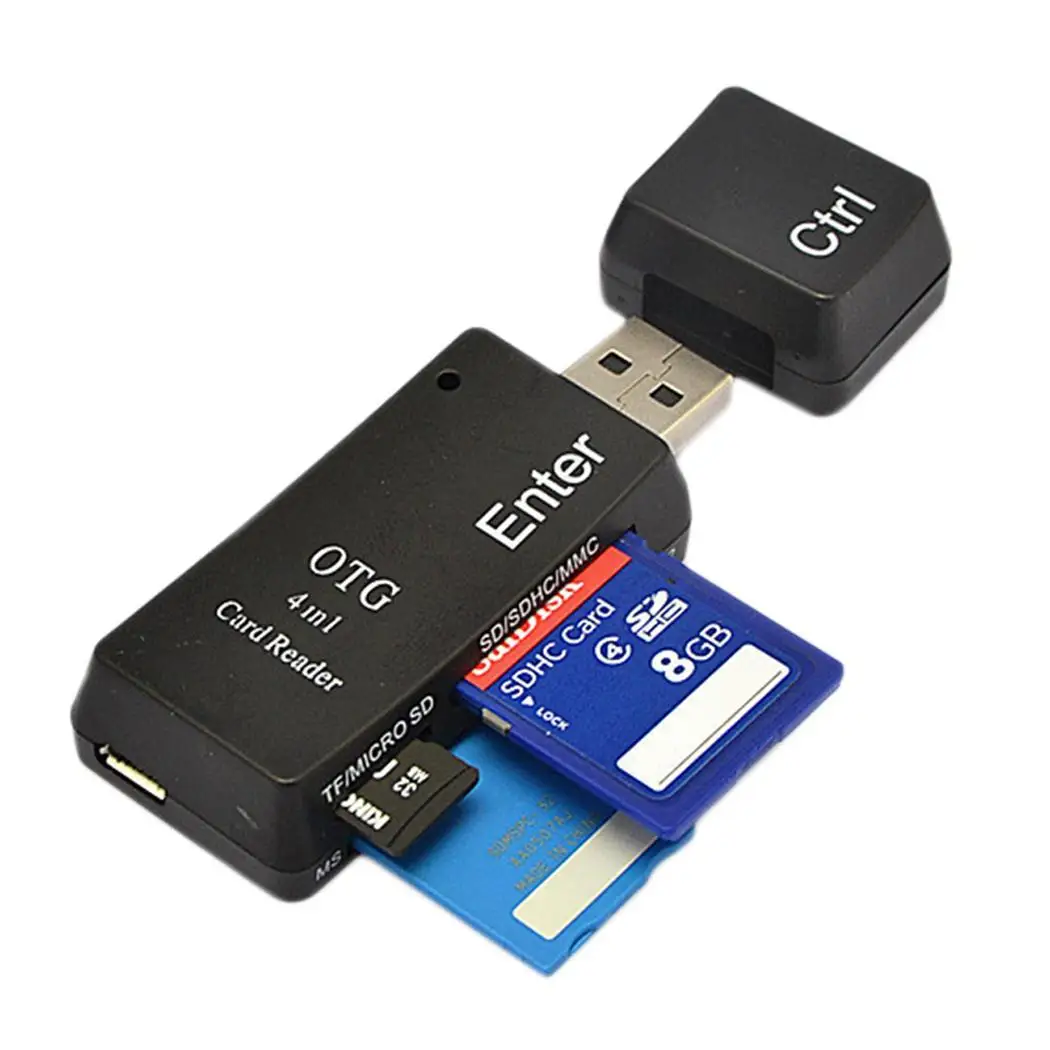 SD MMC SDHC TF считыватель карт памяти на компьютер мобильный телефон USB Письмо 2 0/1 1 в