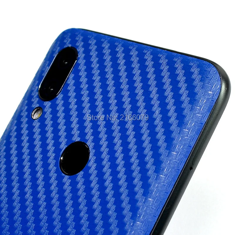 Новинка наклейка на заднюю крышку телефона из углеродного волокна для Xiaomi Redmi 7 /