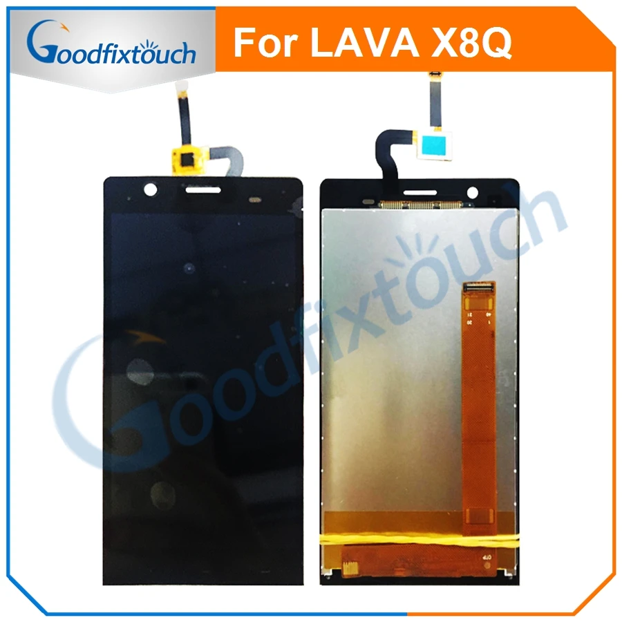 LCD Screen For LAVA X8Q Display Touch Digitizer Assembly Panel Replacement Parts | Мобильные телефоны и аксессуары