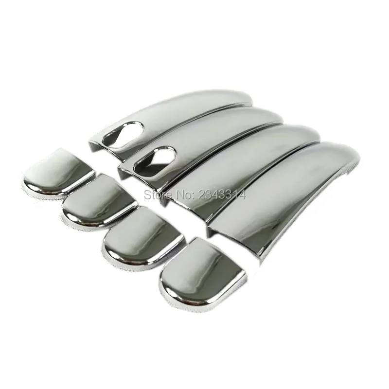 For Tiguan 2010 2011 2012 2013 2014 2015 ABS Door Bumper Lamp Handle Gripper Hand Trims Cover Sticker Car Accessory | Автомобили и