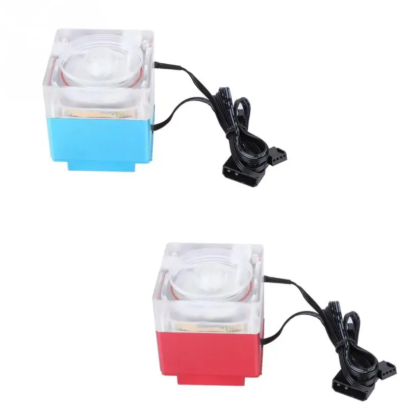 Супер Тихий RGB с водяным охлаждением радиатор насос для ПК компьютера водяного