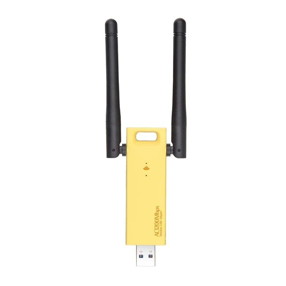 Настольный приемник AC Gigabit Двухдиапазонная беспроводная карта USB3.0 1200M