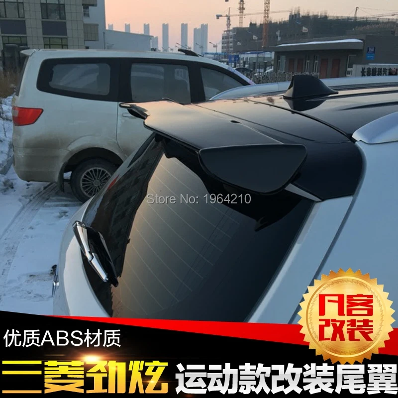 Автомобильный Стайлинг MONTFORD Неокрашенный задний спойлер из АБС пластика для