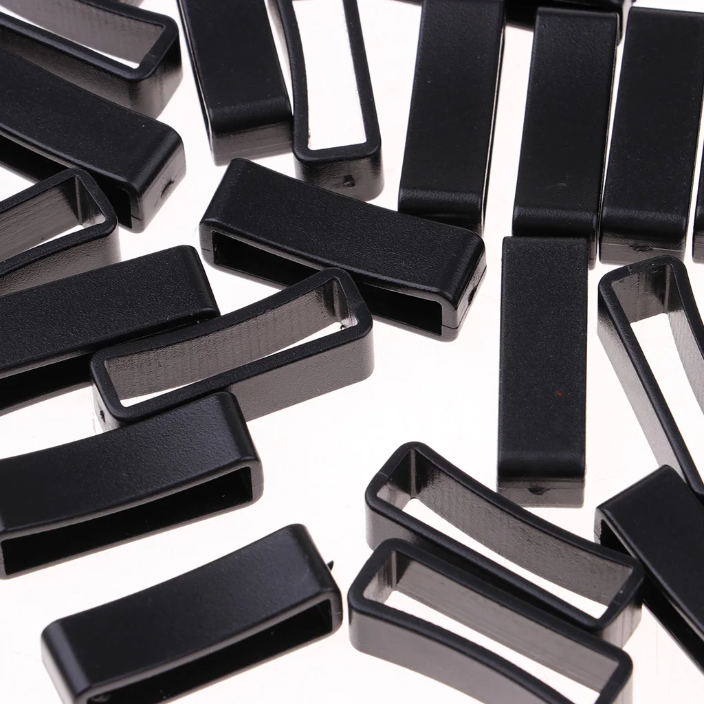Хранитель ремень петля 50 шт пластиковый квадратная пряжка собачий ошейник ремни