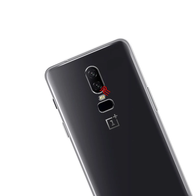 Pushingbest прозрачный ТПУ Мягкая оболочка мобильный чехол для телефона One Plus 3 т