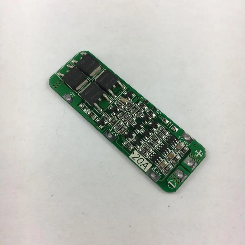 Thinary 3S 20A литий ионная литиевая батарея 18650 зарядное устройство PCB BMS Защитная