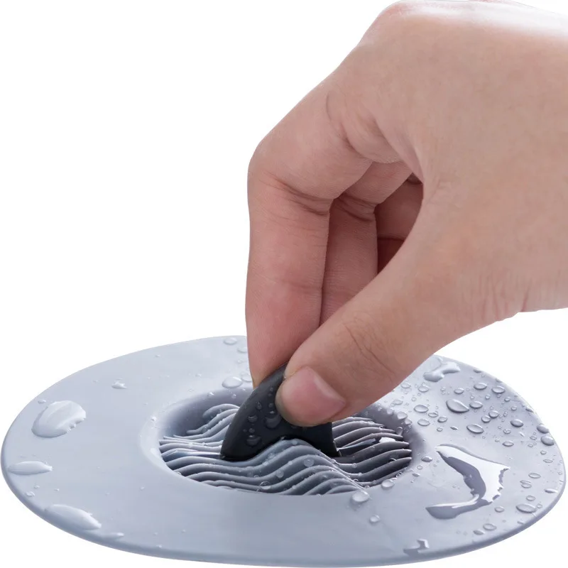 Silicone Kitchen Water Tank Filter Screen Shower Room Hair Defence Plug Organ TOILET Sewer Drain Port The Floor Cover | Обустройство