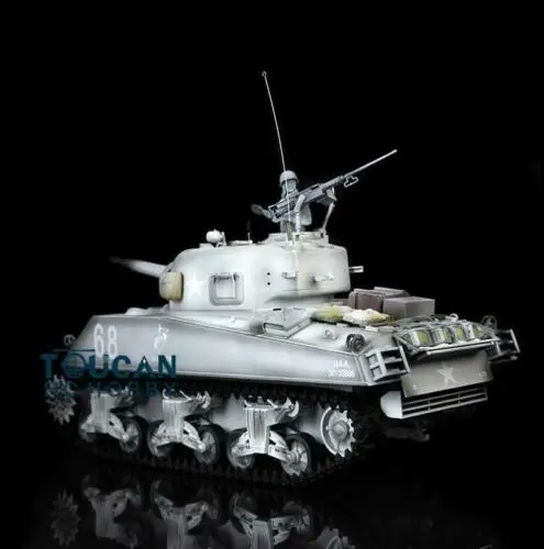 Heng Long 1/16 Snow 6 0 инфракрасный боевой Sherman RC Tank 3898 360 Turret Metal Tracks W/Links TH12829 | Игрушки и