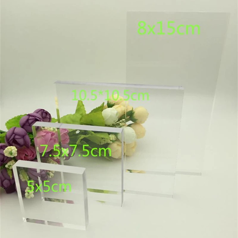YLCST001 акриловая силиконовая Прозрачная фотография для скрапбукинга|clear stamp block|stamp