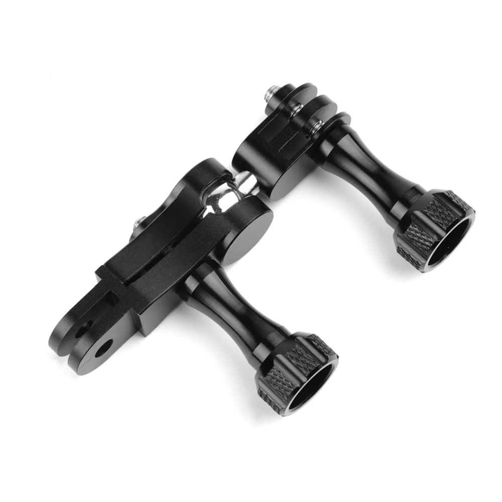 CNC Aluminum Alloy 360 Degree Rotating Joint Adapter Mount for GoPro Hero 7 6 5 Session Xiaomi Yi SJCAM Action Camera | Электроника