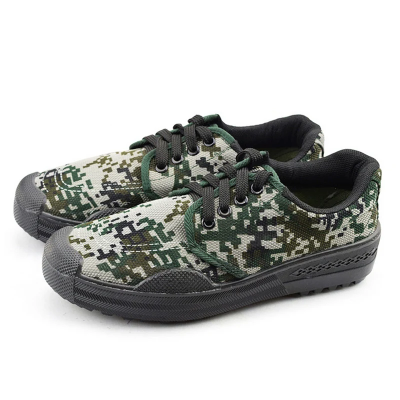 UPUPER Brand Canvas Shoes Men Breathable Non-slip Men's Casual Outdoor Wear Resistant Camouflage Working for Male | Обувь