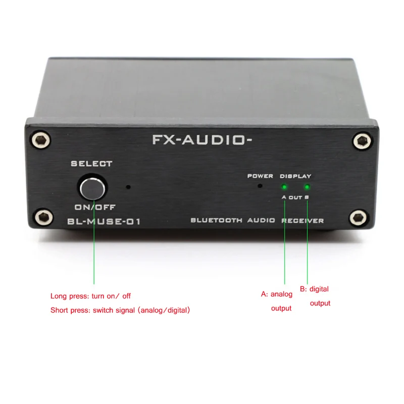 FX audio BL MUSE 01 без потерь HiFi bluetooth усилитель с антенной аудио приемник оптический