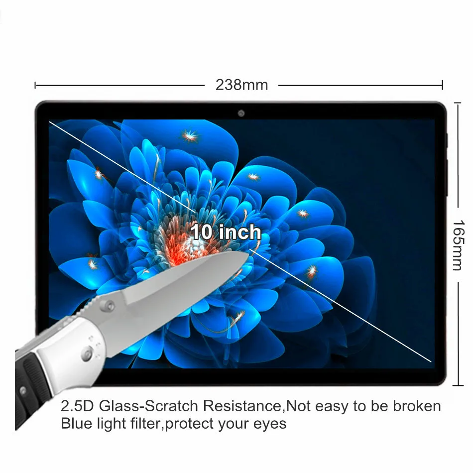 Планшетный ПК New Vision 10-дюймовый Full HD (1920x1200) IPS сенсорный экран Восьмиядерный
