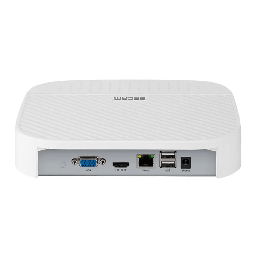 ESCAM PVR208 8CH DVR 1080 P видеомагнитофон CCTV NVR мини ONVIF IP с 2CH облачным каналом для ip камеры