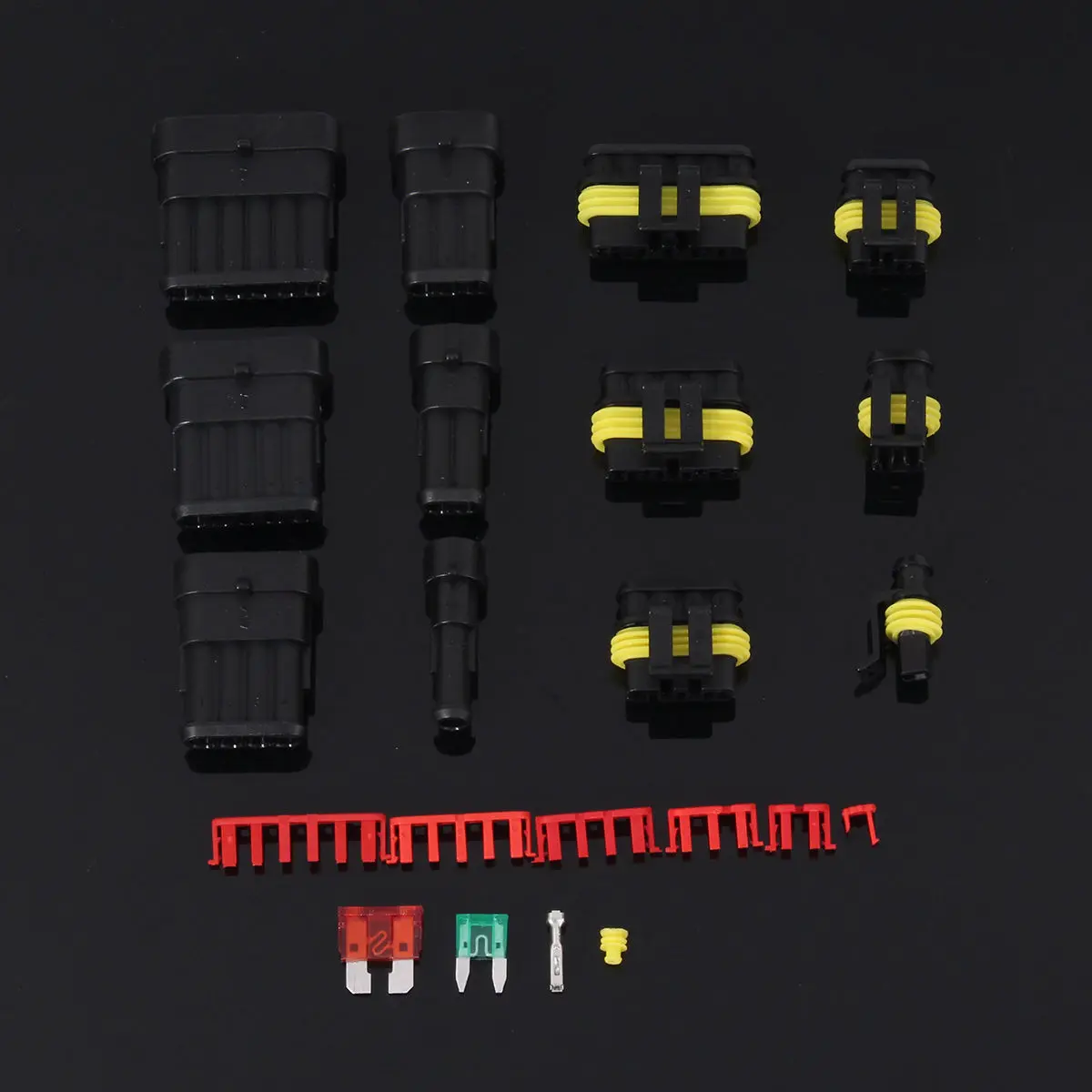 Водонепроницаемый разъем вилки 1-6 контактный способ автомобиля клемма для