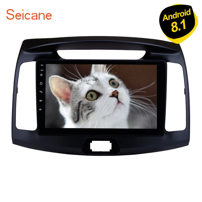 Мультимедийный плеер Seicane 2Din Android 10 0 автомобильная стереосистема для Hyundai Elantra