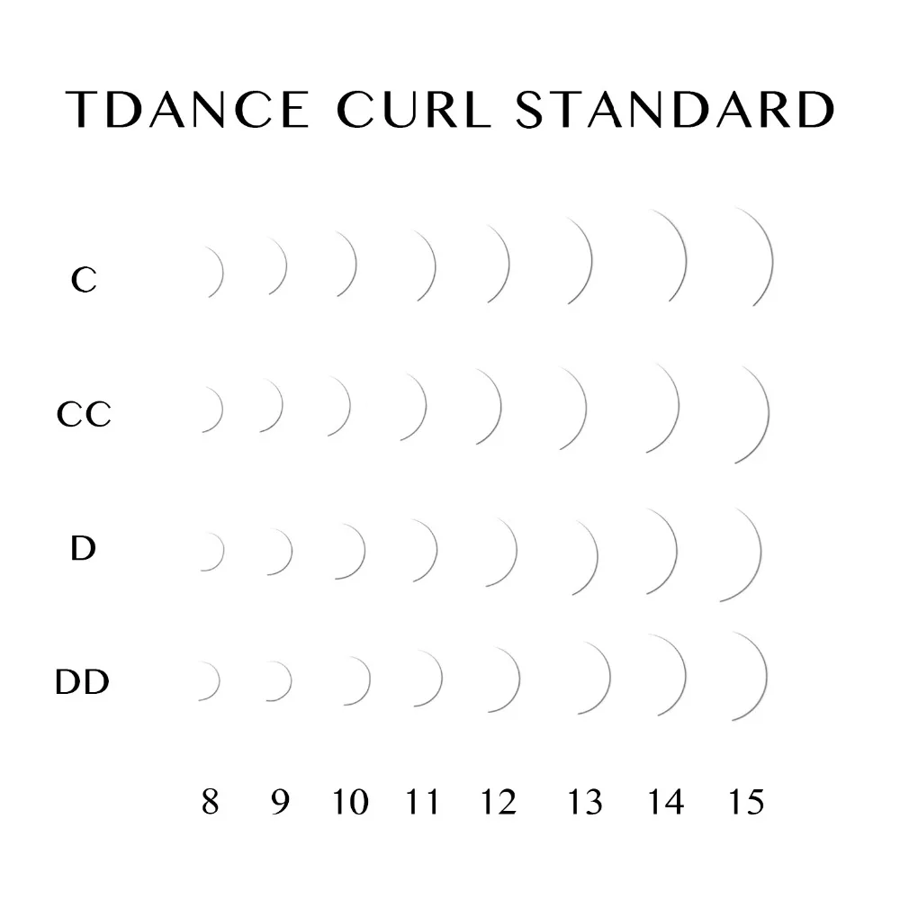 TDANCE 10 шт./лот Индивидуальные ресницы поставки для наращивания профессиональные