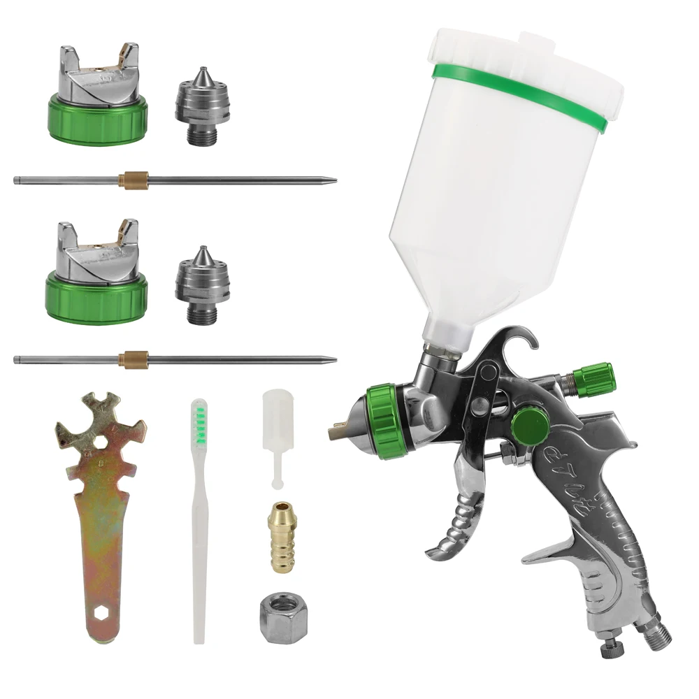 

Air Spray Machine Gravitational Force Feed Paint Sprayer Airbrush Kit Auto Car Detail Painting for Spot Repairing Face Paint