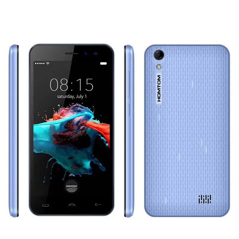Оригинальный HOMTOM HT16 смартфон 3g планшет WCDMA Android 6 0 4 ядра MTK6580 5 &quotЭкран 1 ГБ