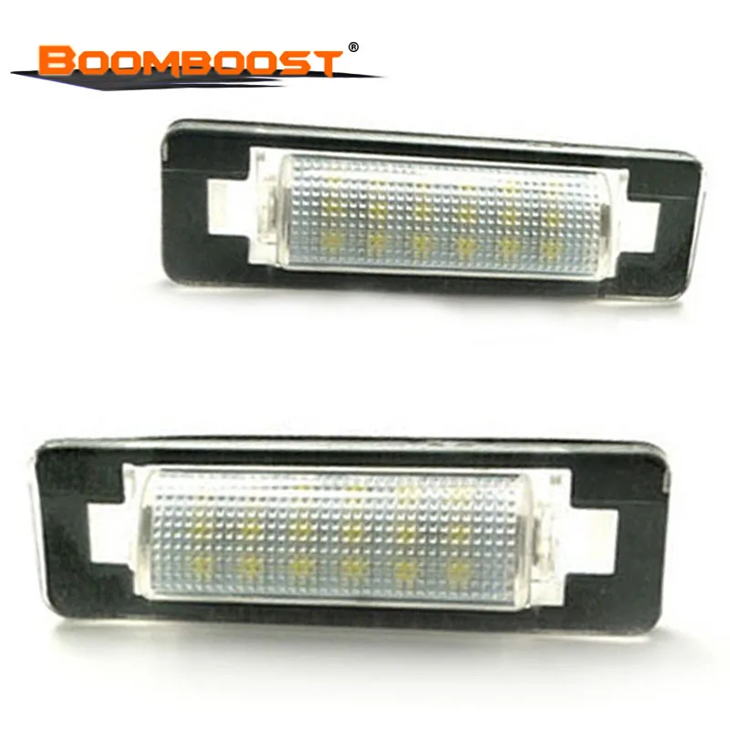 

Светодиодный номерной знак лампы 3528 SMD 2 шт. 6000 К стайлинга автомобилей 12V для Benz W210 W202 E300 E55 C230 C43 AMG