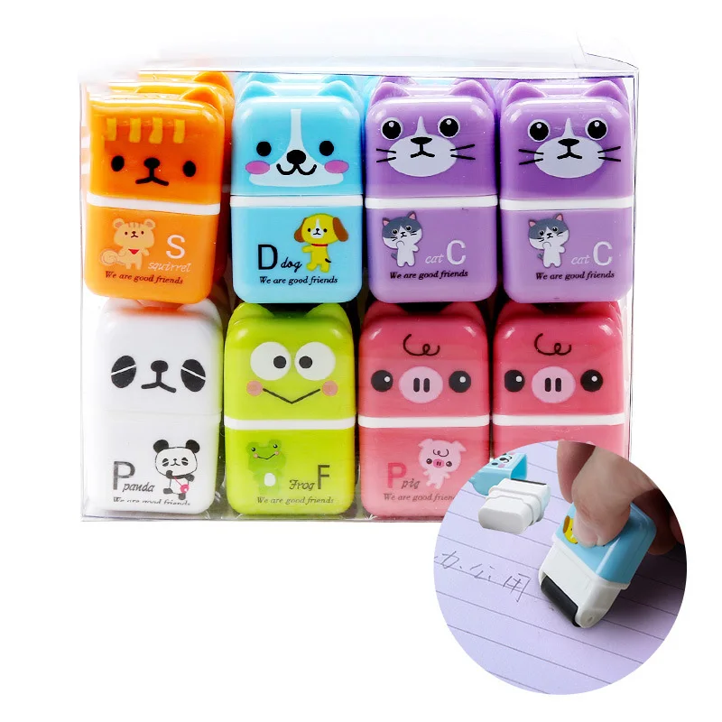 1 шт. креативная доска для рисования ластик Kawaii кошки резиновые ластики девочек