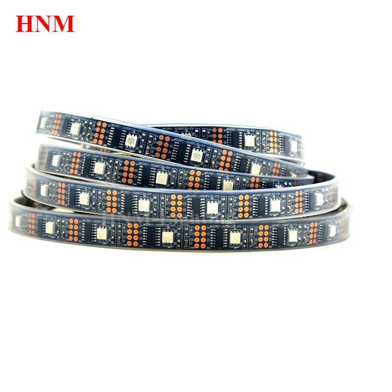 5V 32 светодиодный s/m WS2801 полосы 5050 SMD РГБ Пиксельная лампа индивидуально
