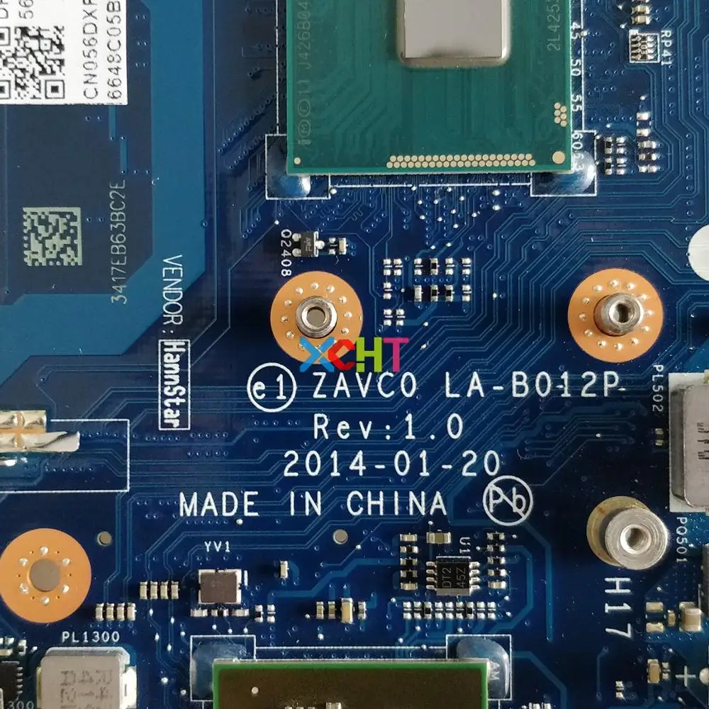 

CN-056DXP 056DXP 56DXP ZAVC0 LA-B012P w I5-4210U CPU w 216-0856030 GPU for Dell 5447 5547 5442 NoteBook PC Laptop Motherboard