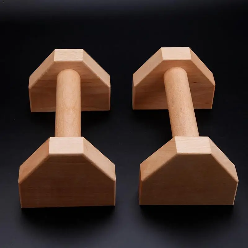 

Push-ups Bar Bracket Stand-Up Wooden Single Parallel Bars Inverted Stand Calisthenics Handstand Personalised Bars Double Rod