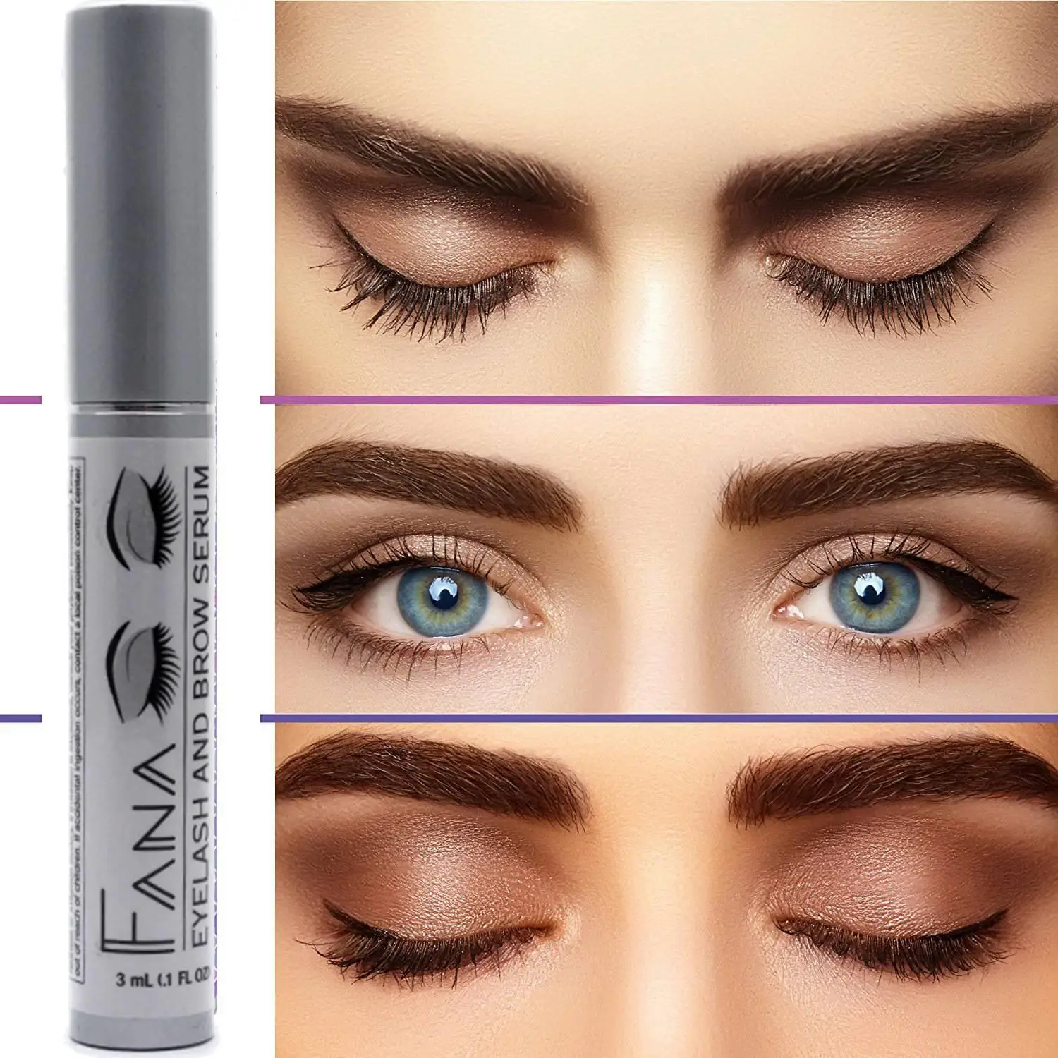 Fana Сыворотка для роста ресниц жидкая сыворотка наращивания и бровей|Средства