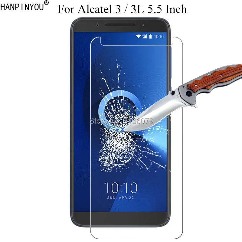 Закаленное стекло 9H 2.5D для Alcatel 3 5052D 5052Y / 3L 5034D защитная пленка 5 дюйма 1 шт./2 шт.