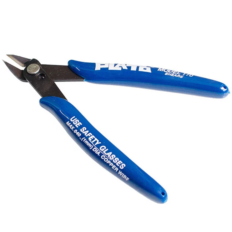 Противоскользящие резиновые диагональные плоскогубцы с боковым захватом