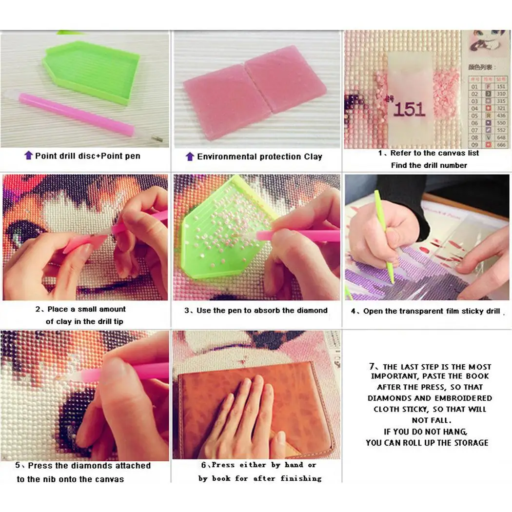 5D DIY Алмазная Цветочная композиция цветочный горшок Вышивка крестом вышивка