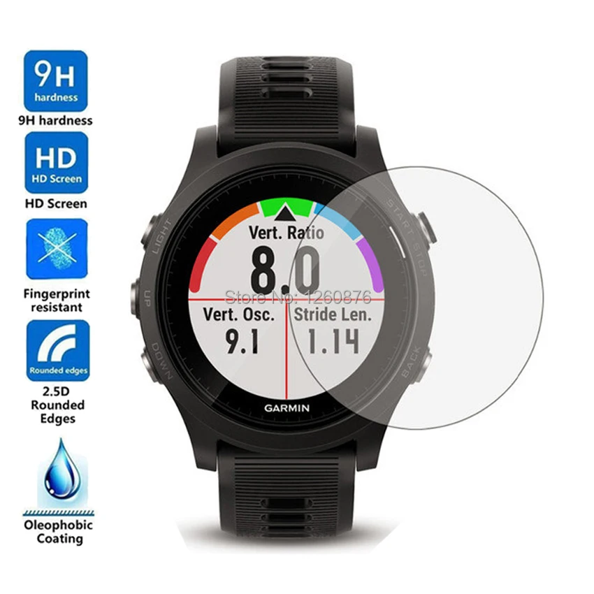 Закаленное стекло для Garmin Forerunner 935 Премиум Смарт-часы защитная пленка экрана |