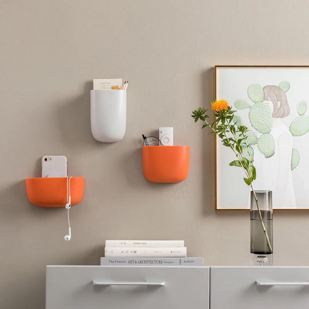 3 цвета оригинальный xiaomi mijia настенный ящик для хранения трех размеров может быть