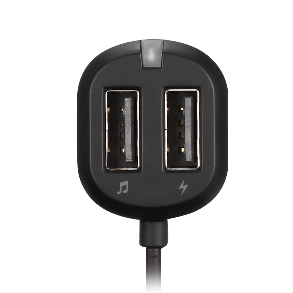 Автомобильное зарядное устройство Dual USB Bluetooth Hands Free Call MP3 аудио плеер fm передатчик