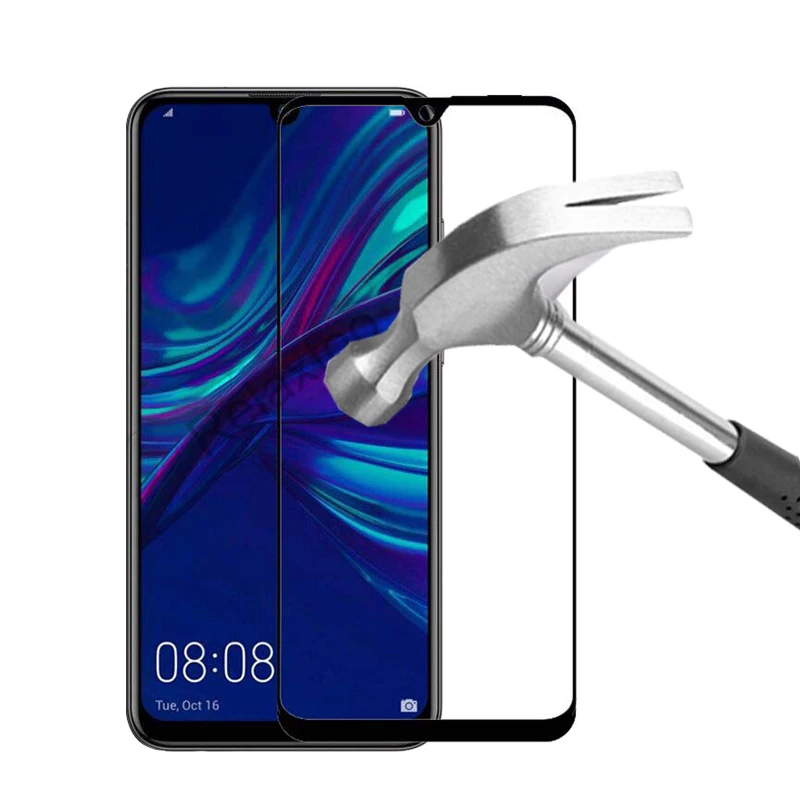 Закаленное стекло с полным покрытием для Huawei P Smart 2019 защита экрана PSmart защитная