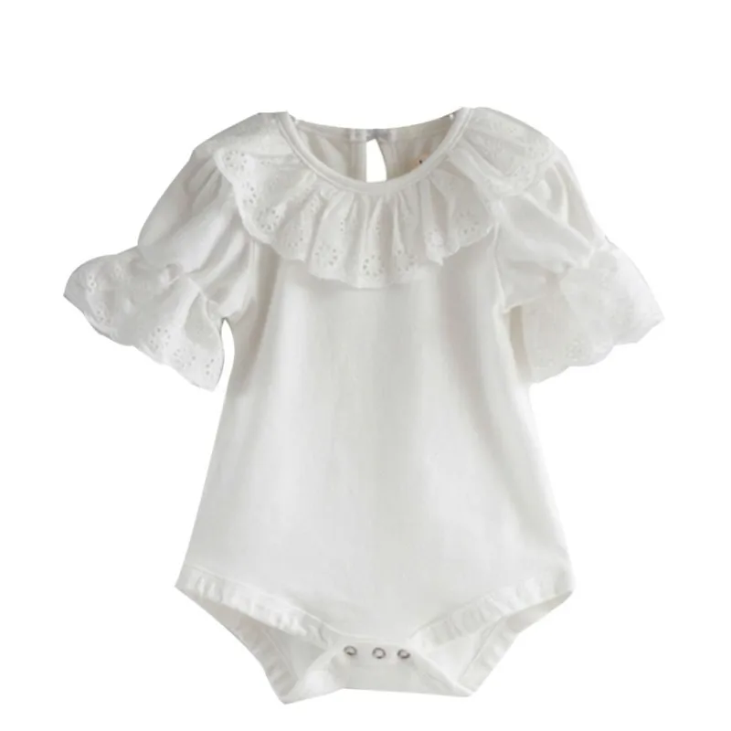 2019 Newborn Toddler Baby Girls Sleeveless Girl Lace Bodysuit Romper Jumpsuit Outfit Clothes | Детская одежда и обувь