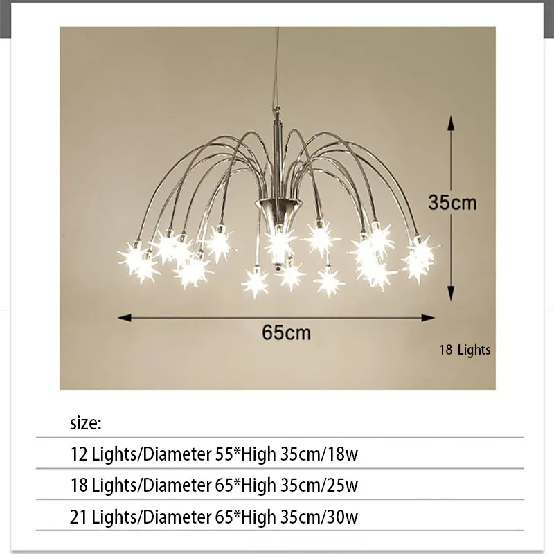 

Post modern Chandelier Simple Creative Led Lighting Living room Restaurant Bedroom Personality Clothing store Coffee shop Lamps