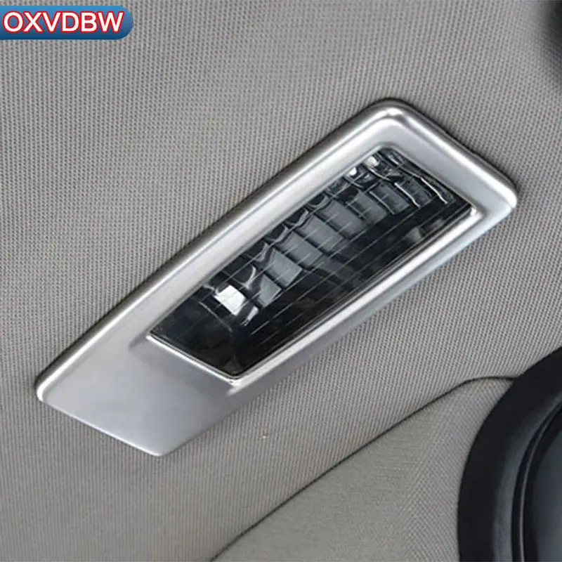 For bmw f15 f16 Stainless steel Front and rear reading lamp Panel Decorative Frame Cover Interior Sticker x5 x6 Accessories | Автомобили и