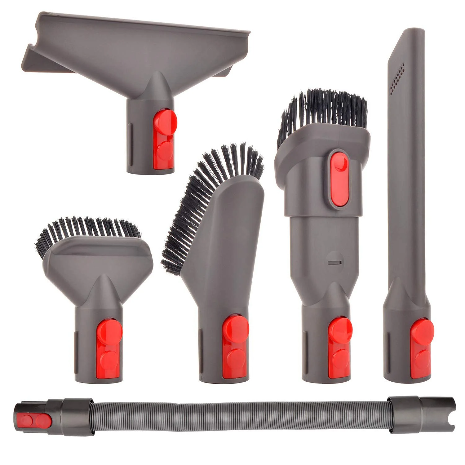 Лидер продаж 6 шт. набор для прикрепления инструмент щетки Dyson V7 V8 V10 пылесос