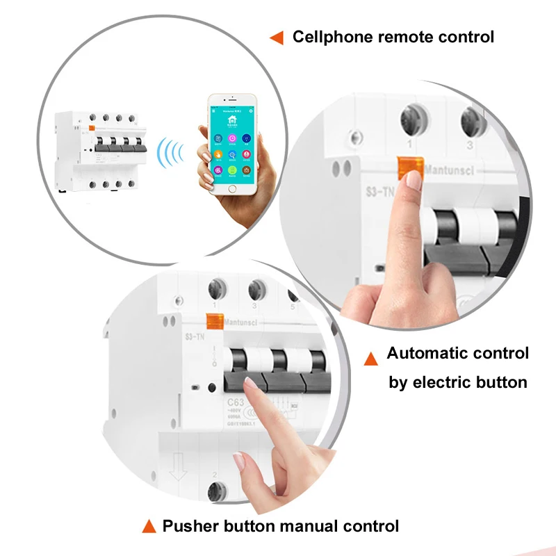 Switch board Utility Box and Connection Power Distribution System Smartphone Remote Control | Электроника