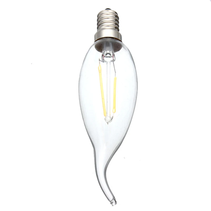 CLAITE E14 2W Warm White 220V LED Light Candle Bulb Low Power Consumption High Luminance For Eyes Safety | Лампы и освещение
