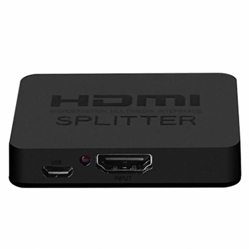 MOOL HDMI сплиттер 1x2 1 вход 2 выхода усилитель коммутатор Box Hub поддержка 4KX2K 3D 2160p 1080p