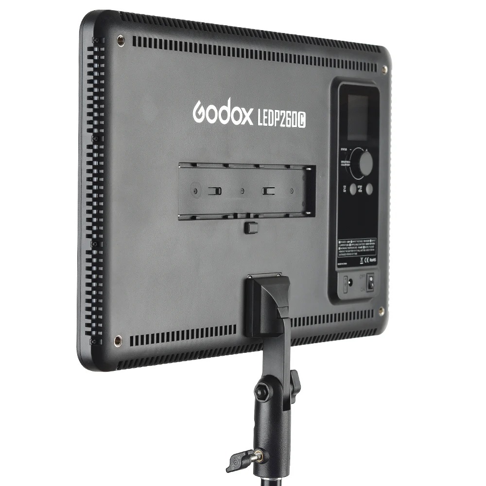 Светодиодный ультратонкий светильник GODOX P260C 30 Вт 3300 5600k для цифровой зеркальной
