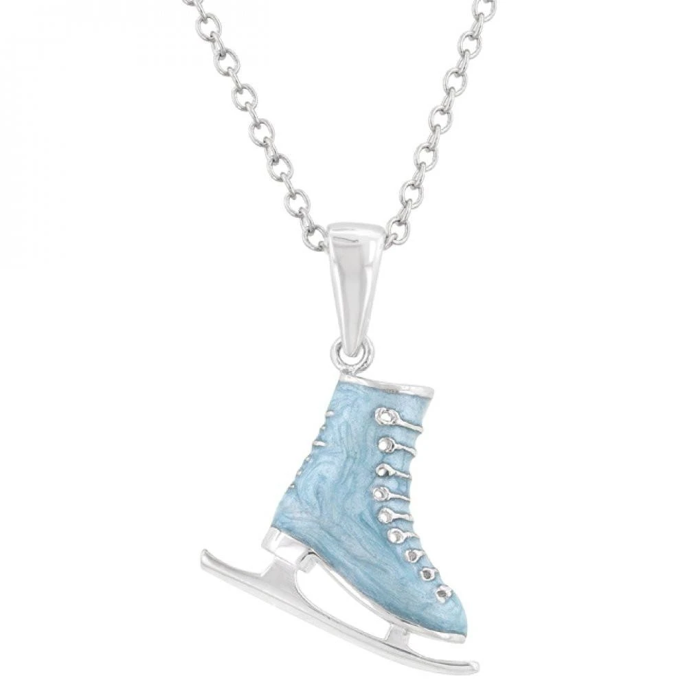 Enamel Ice Skate Pendant | Украшения и аксессуары