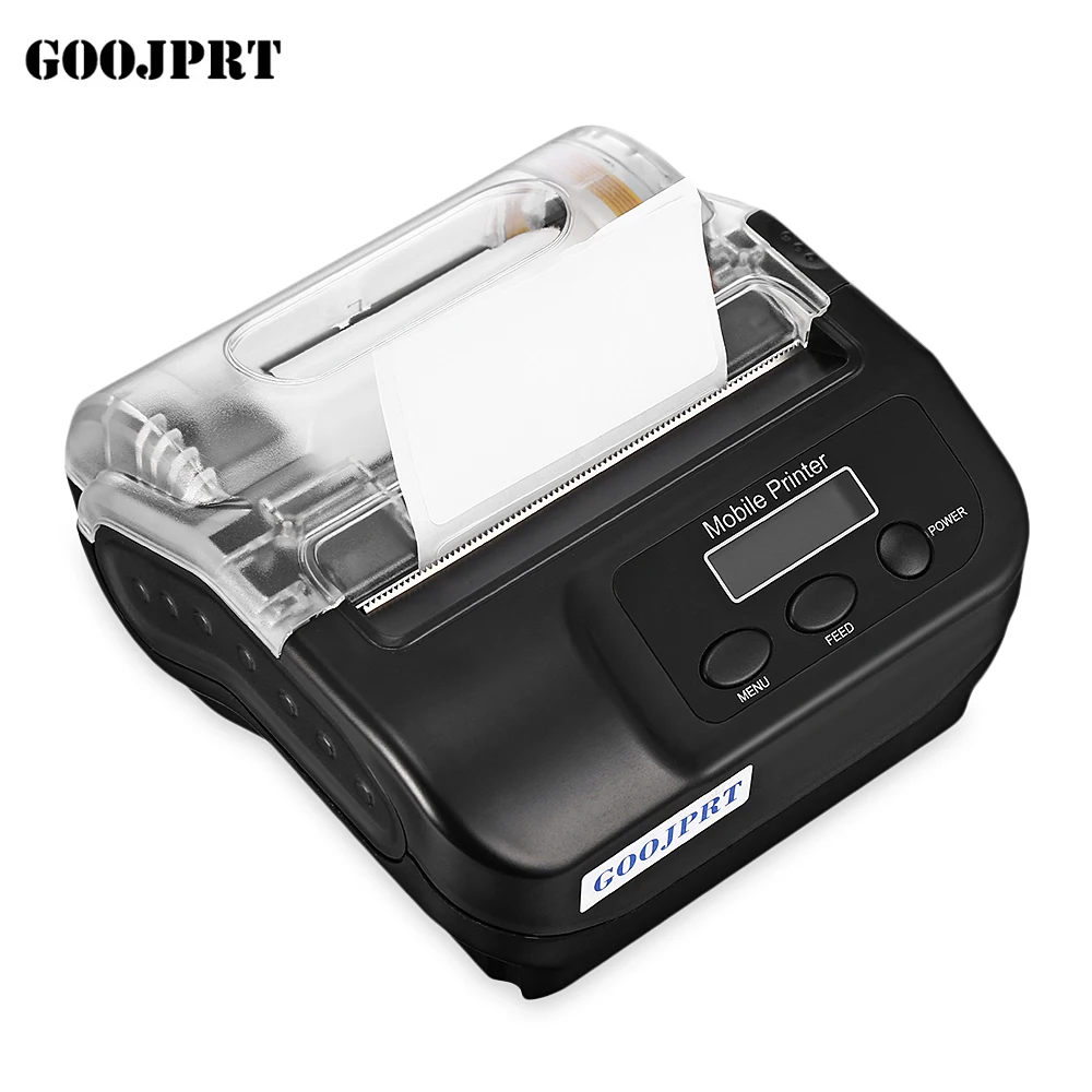 Новый GOOJPRT SP400 80 мм Портативный Bluetooth Термопринтер для печати этикеток машинка
