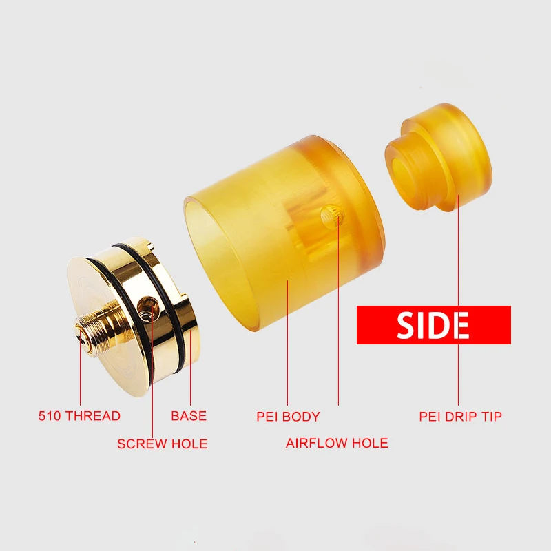 Vapor Storm Raptor Squonk Mod безопасная прошивка Vape BF коробка Электронная сигарета 5 мл