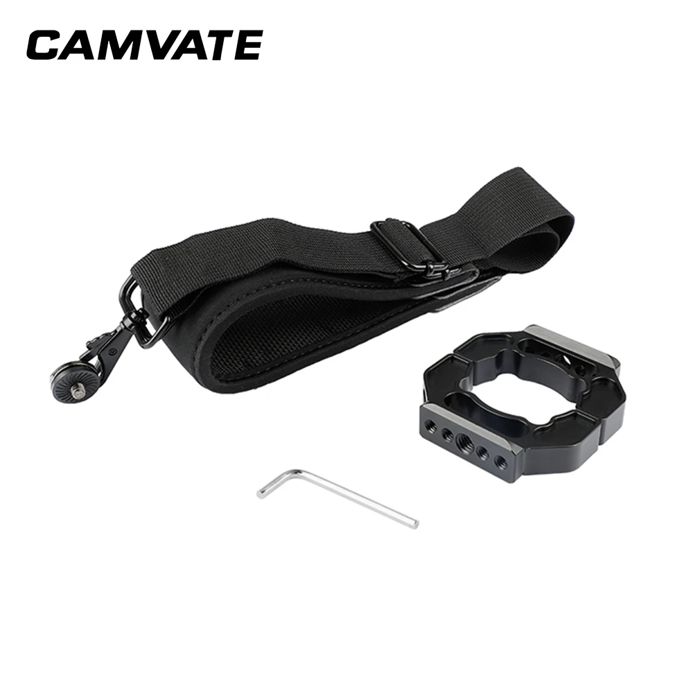Удлинительное Монтажное кольцо CAMVATE с проложенным плечевым ремнем для DJI Ronin S