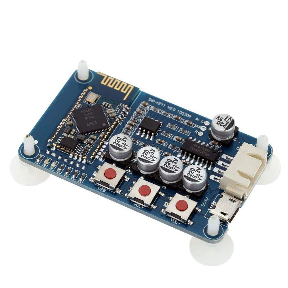 Плата цифрового аудио ресивера CSR8635 PAM8403 с поддержкой Bluetooth 4 0 и мини USB|Аксессуары
